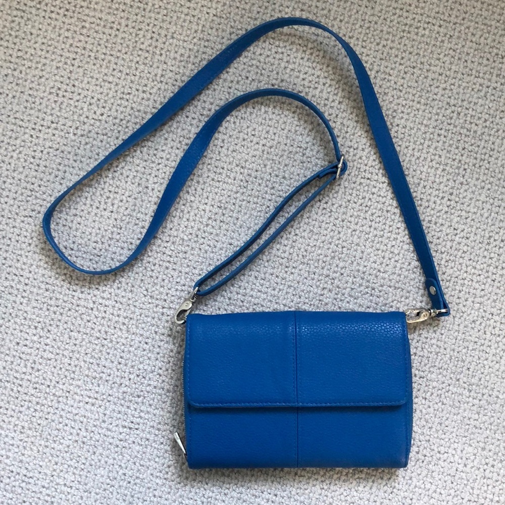 Jewell by Thirty One blue cross body